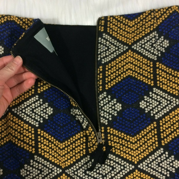 Anthro Maeve Kanara Pencil Skirt Stretch - Picture 6 of 8